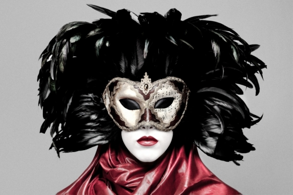 Photograph Primo Tacca Neto Mask Girl on One Eyeland